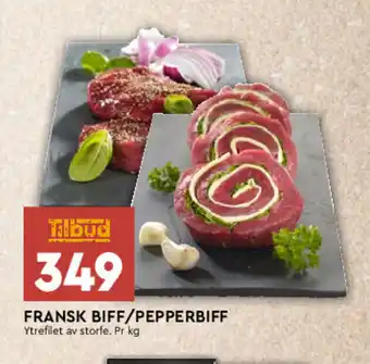 Coop Mega Fransk Biff / Pepperbiff tilbud