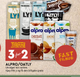 Coop Mega Alpro/Oatly tilbud