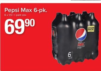 Spar Pepsi Max 6-pk tilbud
