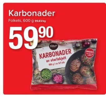 Spar Karbonader tilbud
