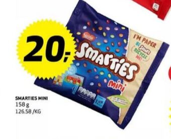 Smarties sjokoladepastiller