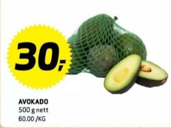 Bunnpris Ukjent avokado tilbud