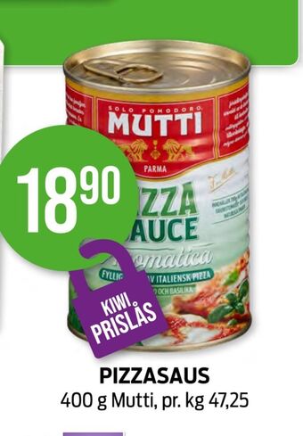 Kiwi Mutti saus tilbud