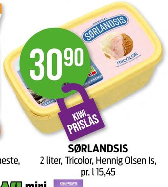 Kiwi Sørlandsis is tilbud