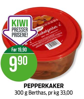 Kiwi Pepperkaker tilbud