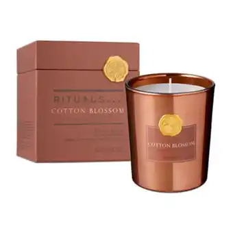 Rituals Cotton blossom scented candle tilbud