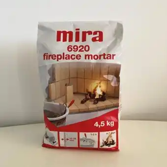 Megaflis Mira 6920 peismørtel 4,5 kg tilbud