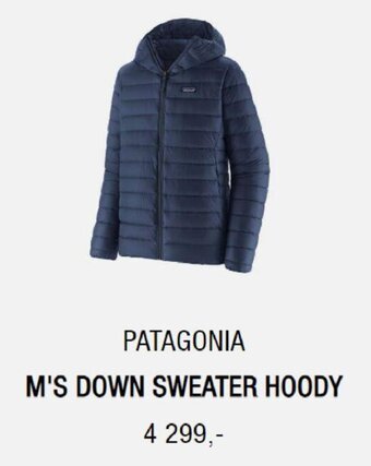 Sport 1 Patagonia M'S Down Sweater Hoody tilbud