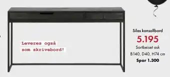 Silas konsollbord