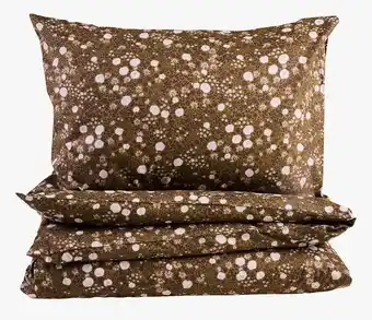 Kid Interiør Percale sengesett brun tilbud