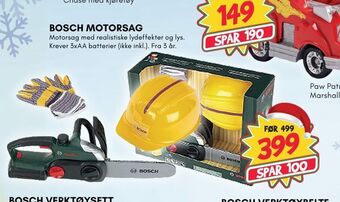 Extra Leker Bosch motorsag tilbud