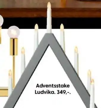 Rusta Adventsstake Ludvika tilbud