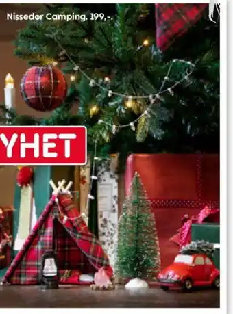Rusta Nissedør Camping tilbud