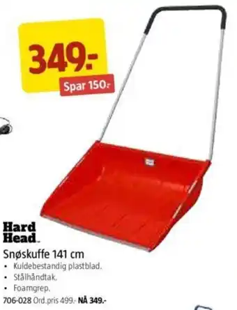 Jula Snøskuffe 141cm tilbud