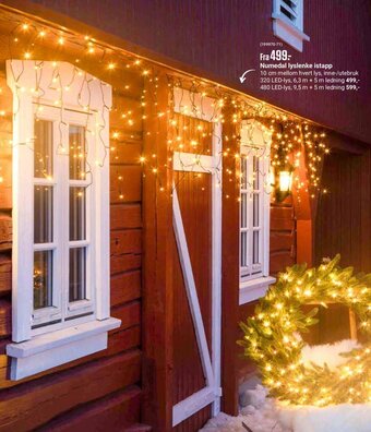 Europris Numedal Lyslenke Istapp tilbud