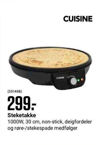 Europris Steketakke tilbud