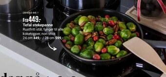 Europris Tefal Stekepanne tilbud