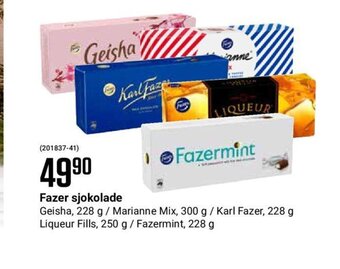 Europris Fazer Sjokolade tilbud