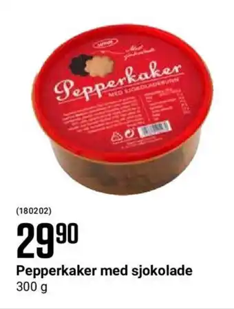 Europris Pepperkaker med Sjokolade tilbud