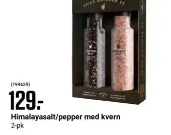 Himalayasalt/Pepper med Kvern