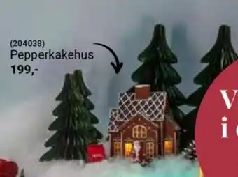 Europris Pepperkakehus tilbud