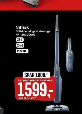 Skousen Ledningsfri støvsuger tilbud