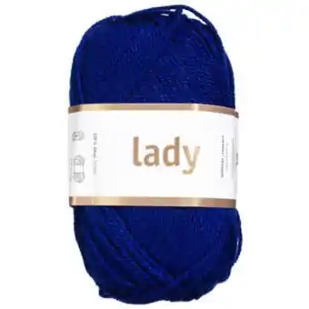 Panduro Garn lady 50g koboltblått tilbud