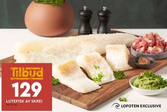 Coop Mega Ukjent lutefisk tilbud