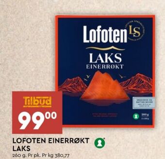 Coop Mega Lofoten laks tilbud
