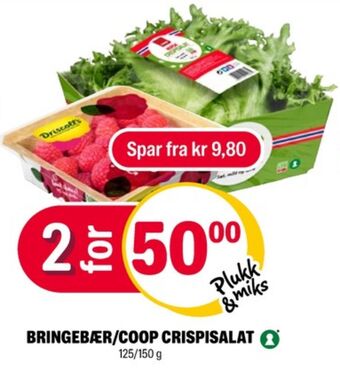 Coop Extra Driscolls bringebær tilbud