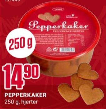Europris Luxus pepperkaker tilbud