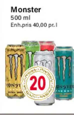 Nærbutikken Monster tilbud