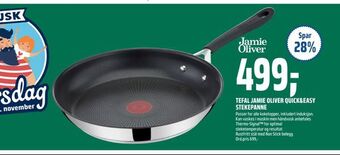 Coop Obs Tefal jamie oliver quick&easy stekepanne tilbud