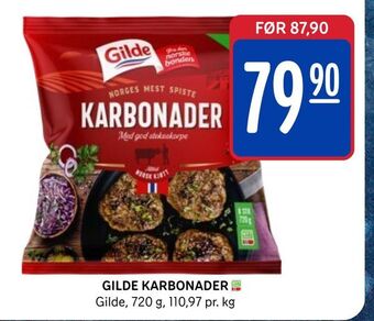 Rema 1000 Gilde karbonader tilbud
