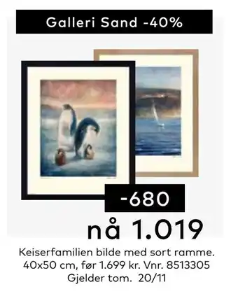 Keiserfamilien bilde med sort ramme