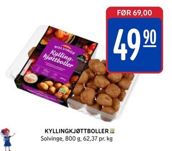 Rema 1000 Kyllingkjøttboller tilbud