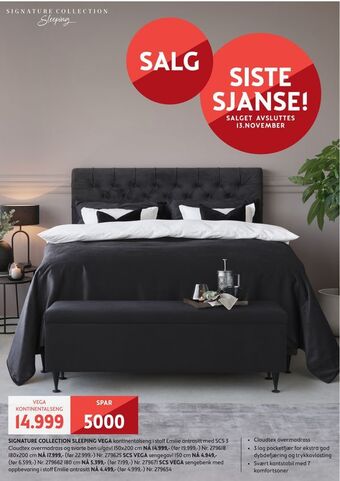 Bohus Vega kontinentalseng tilbud