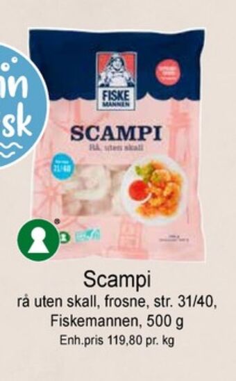 Joker Fiskemannen reker tilbud