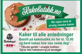 Joker Bakehuset imageannons tilbud