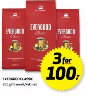 Bunnpris Classic kaffe formalet tilbud
