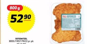Bunnpris First price snitzel tilbud
