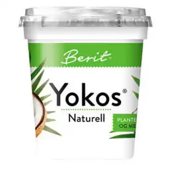 Meny Yokos naturell tilbud
