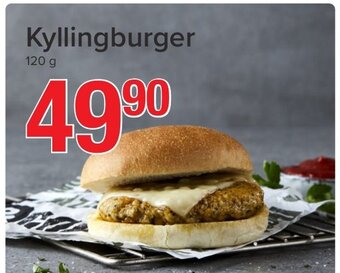 Eurospar Kyllingburger tilbud