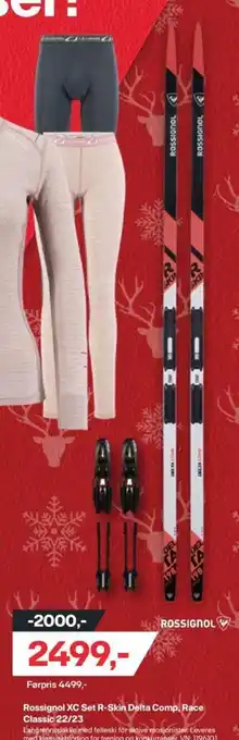 XXL Sport Rossignil XC Set R-Skin Delta Comp, Race Classic 22/23 tilbud
