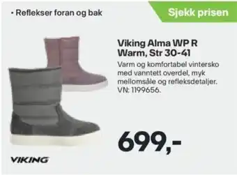 XXL Sport Viking Alma WP R Warm, Str 30-41 tilbud