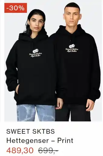 Junkyard Sweet SKTBS Hettegenser - Print tilbud