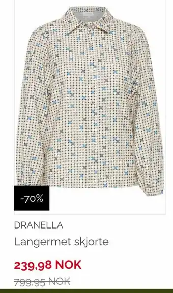 Dranella Langermet Skjorte