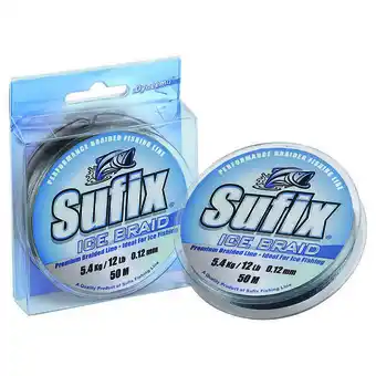 Sufix ice braid 50m 0,10mm