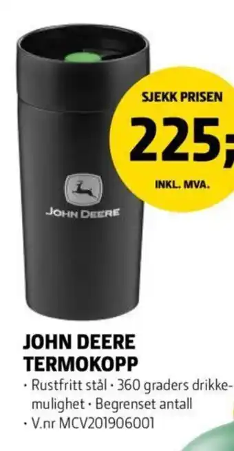 Felleskjøpet John Deere Termokopp tilbud