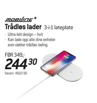 Thansen Trådløs lader tilbud